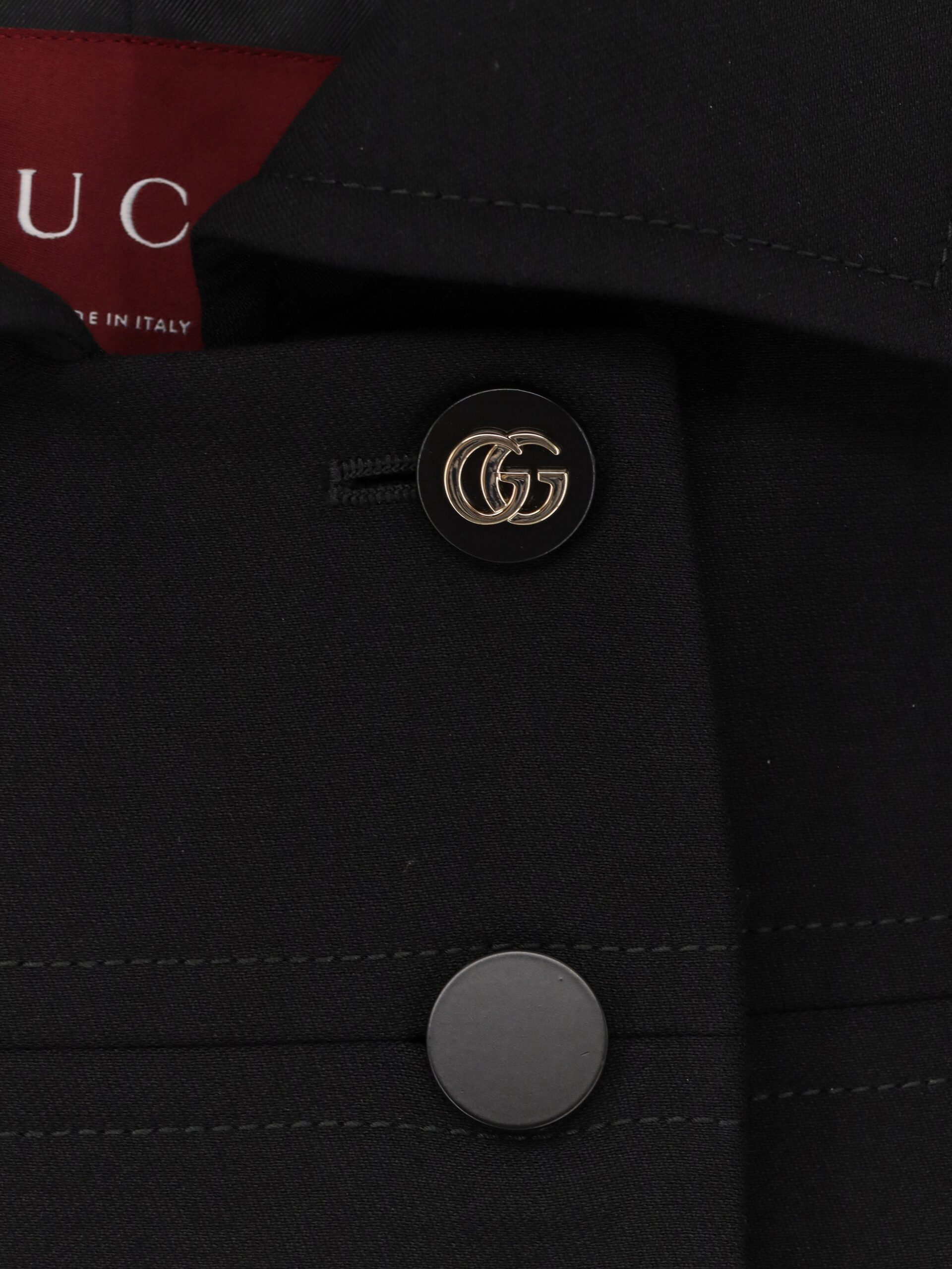 Double-breasted wool coat - Image 3