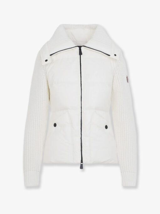 Nylon jacket with logo on the side