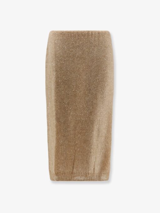 Mohair blend skirt