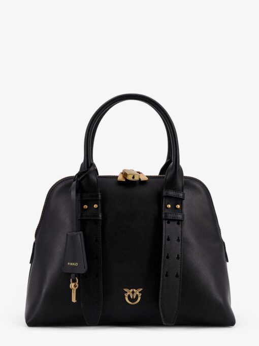 Bowling bag leather shoulder bag