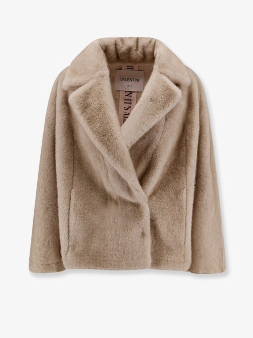 Faux fur jacket