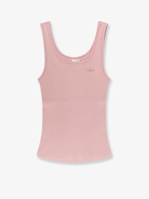 Ribbed cotton top
