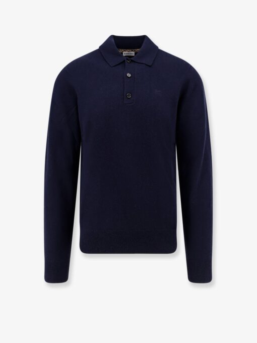 Cashmere polo sweater