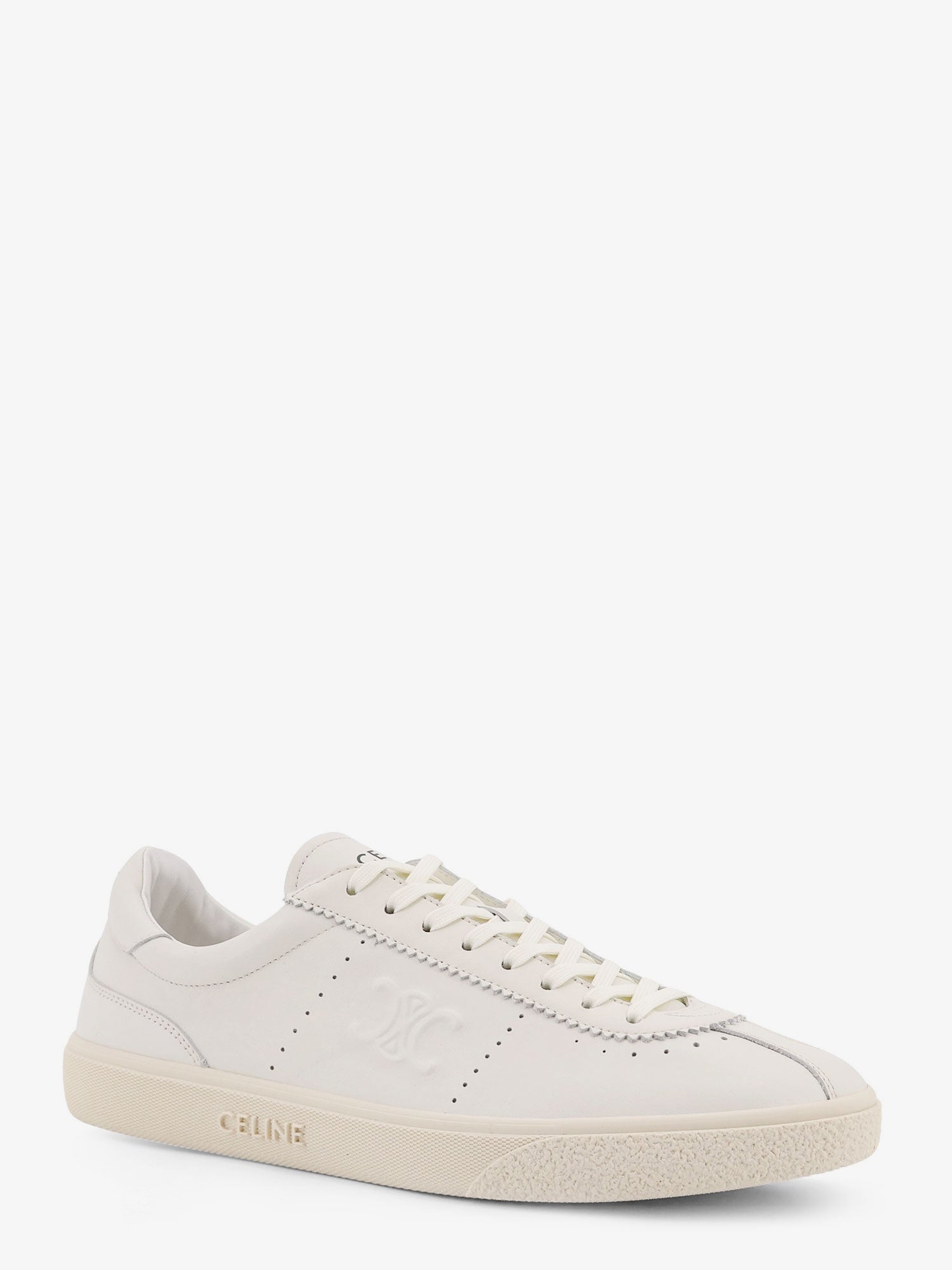 Low-top leather sneakers - Image 2