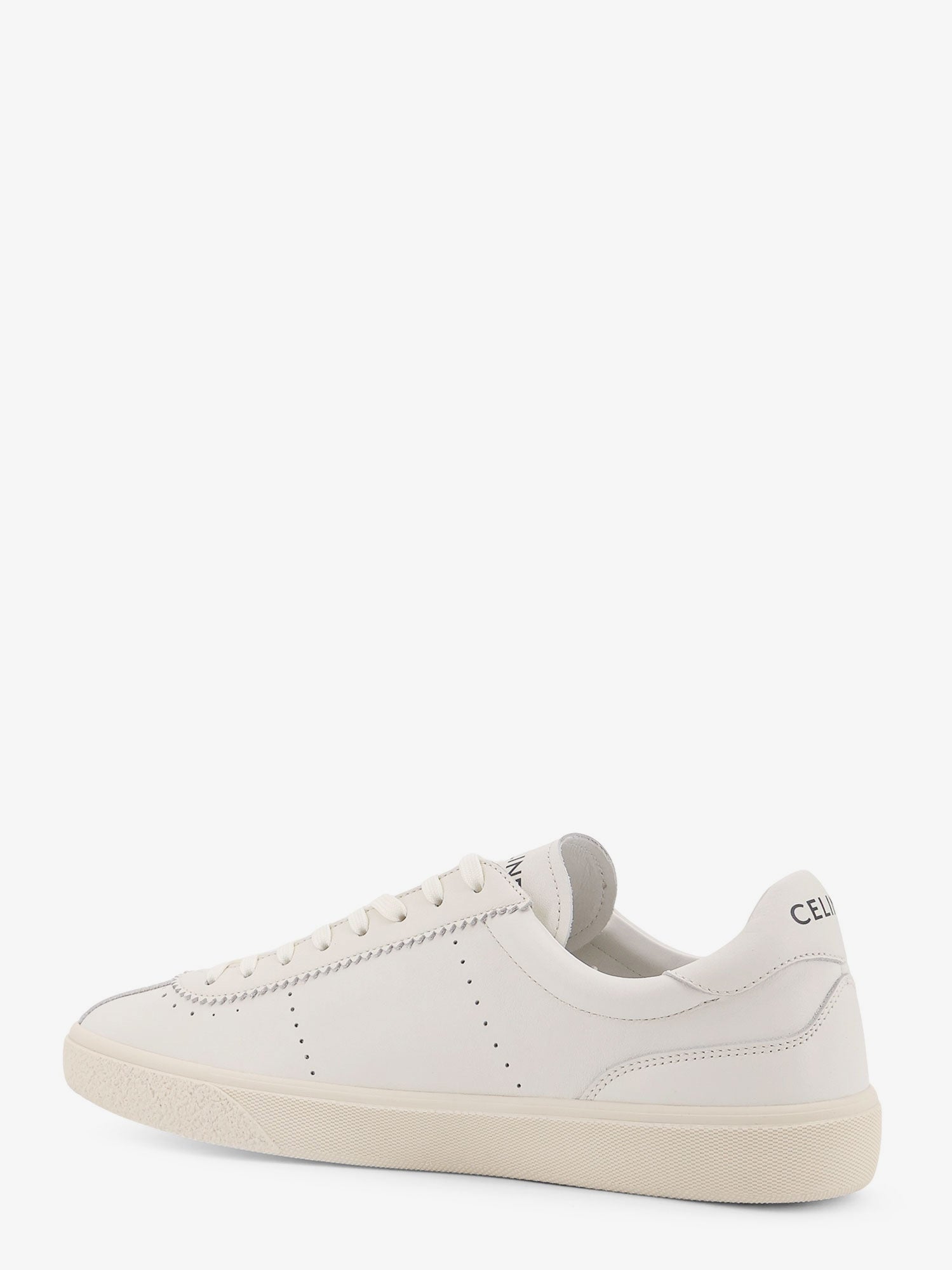 Low-top leather sneakers - Image 3