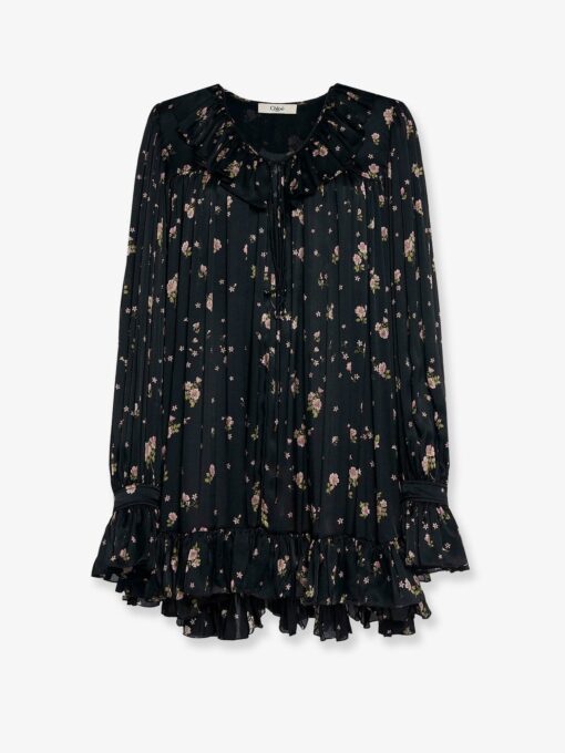 Silk short dress