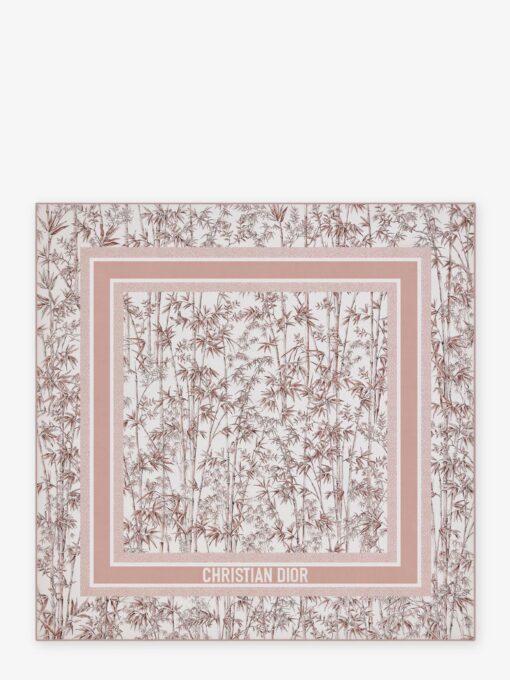 Toile de Jouy Natura silk foulard