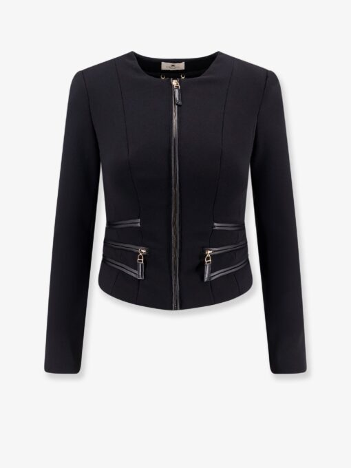 Blazer with pockets and zip