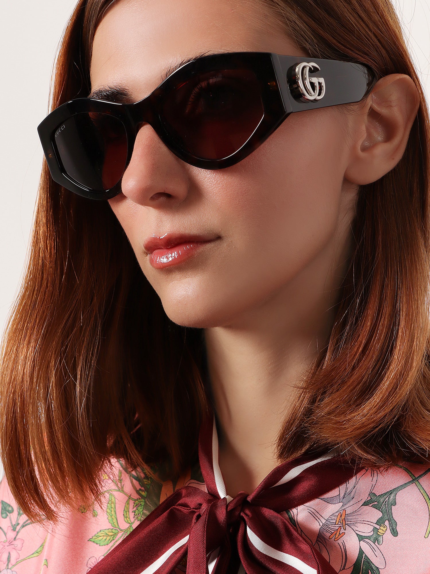 Oval acetate sunglasses - Image 2