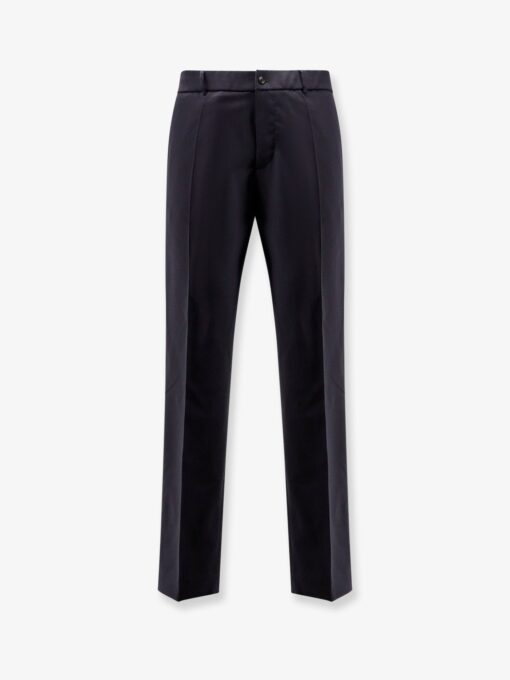 Wool blend trousers