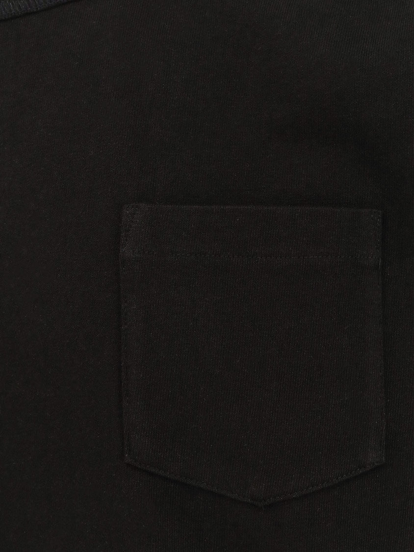 Cotton t-shirt with nylon inserts - Image 3