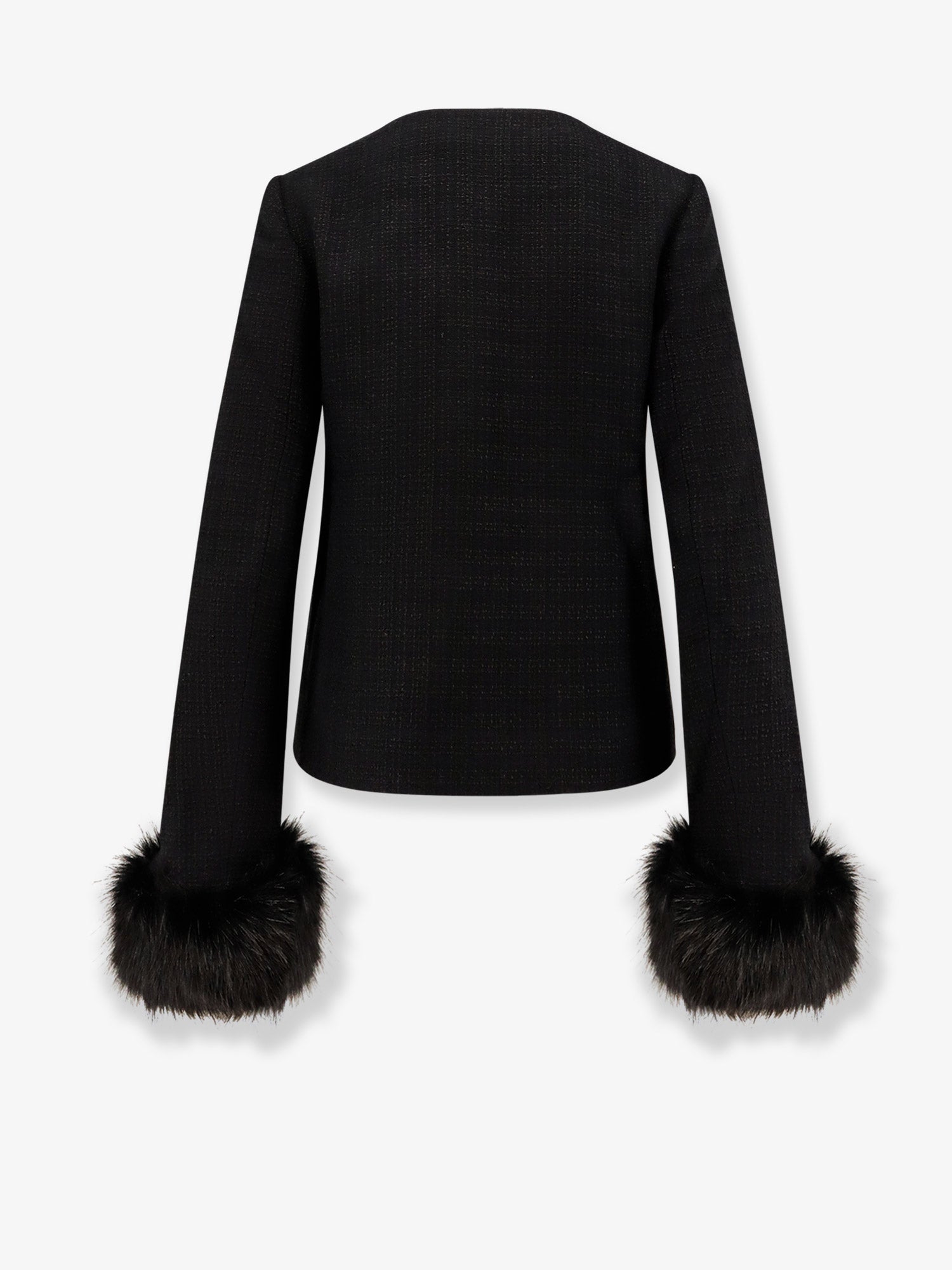 Bouclé blazer - Image 2