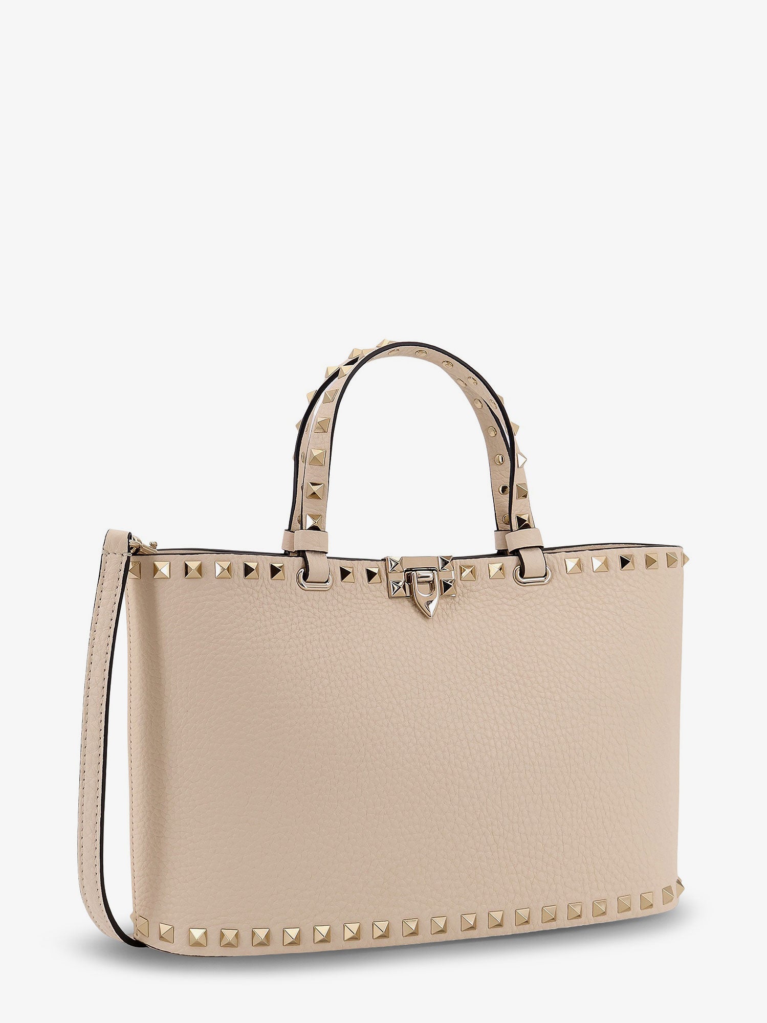 Rockstud Small Tote Valentino Garavani leather shoulder bag - Image 3