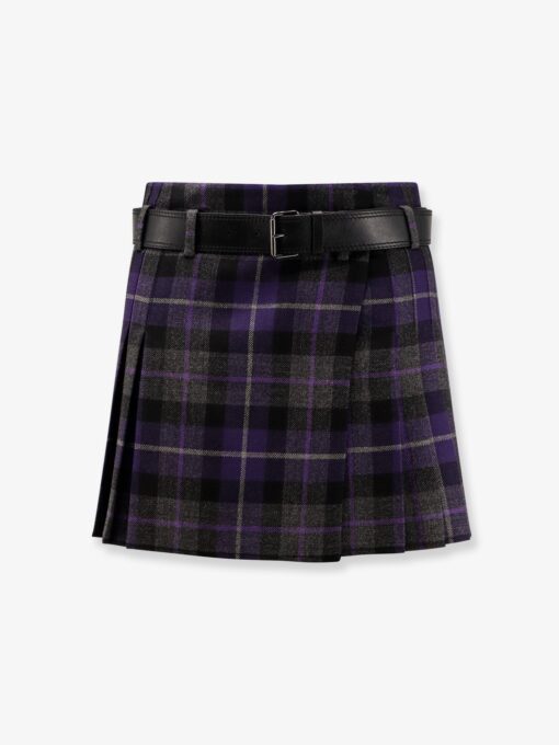 Wool skirt
