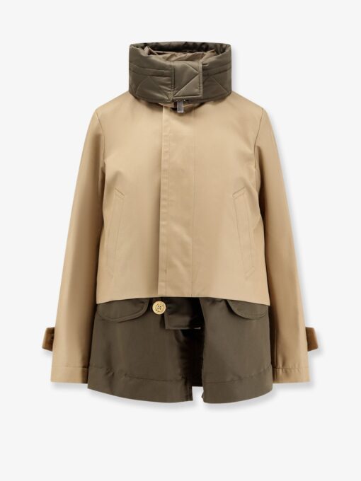 Cotton and nylon jacket