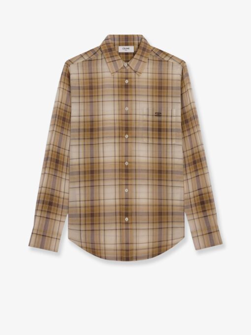 Checked cotton shirt