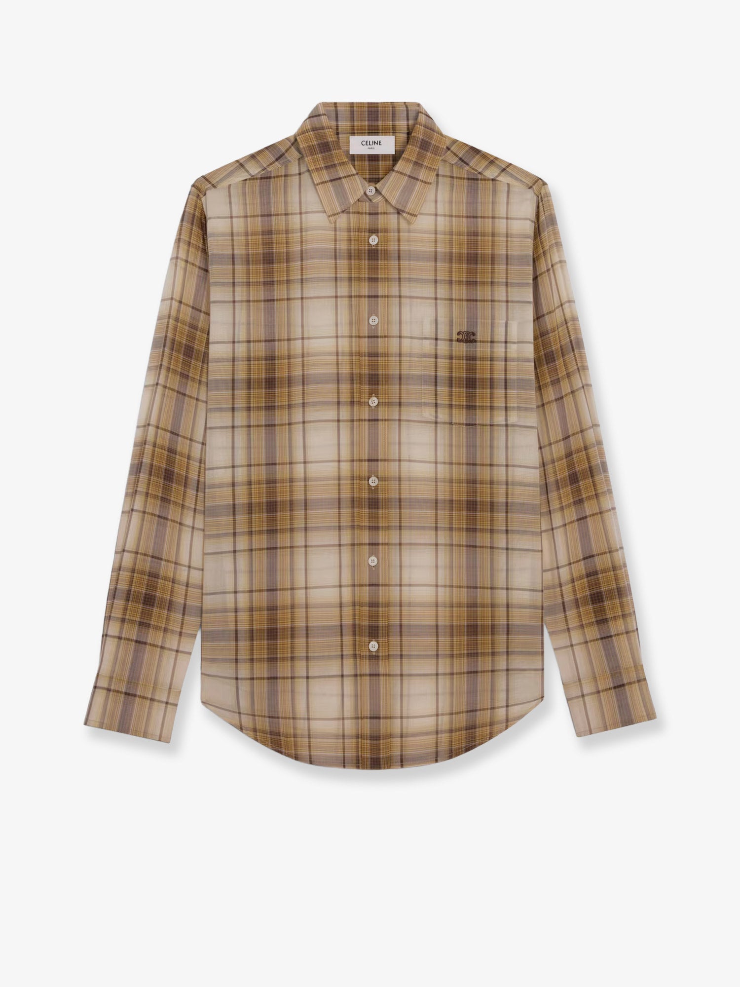Checked cotton shirt