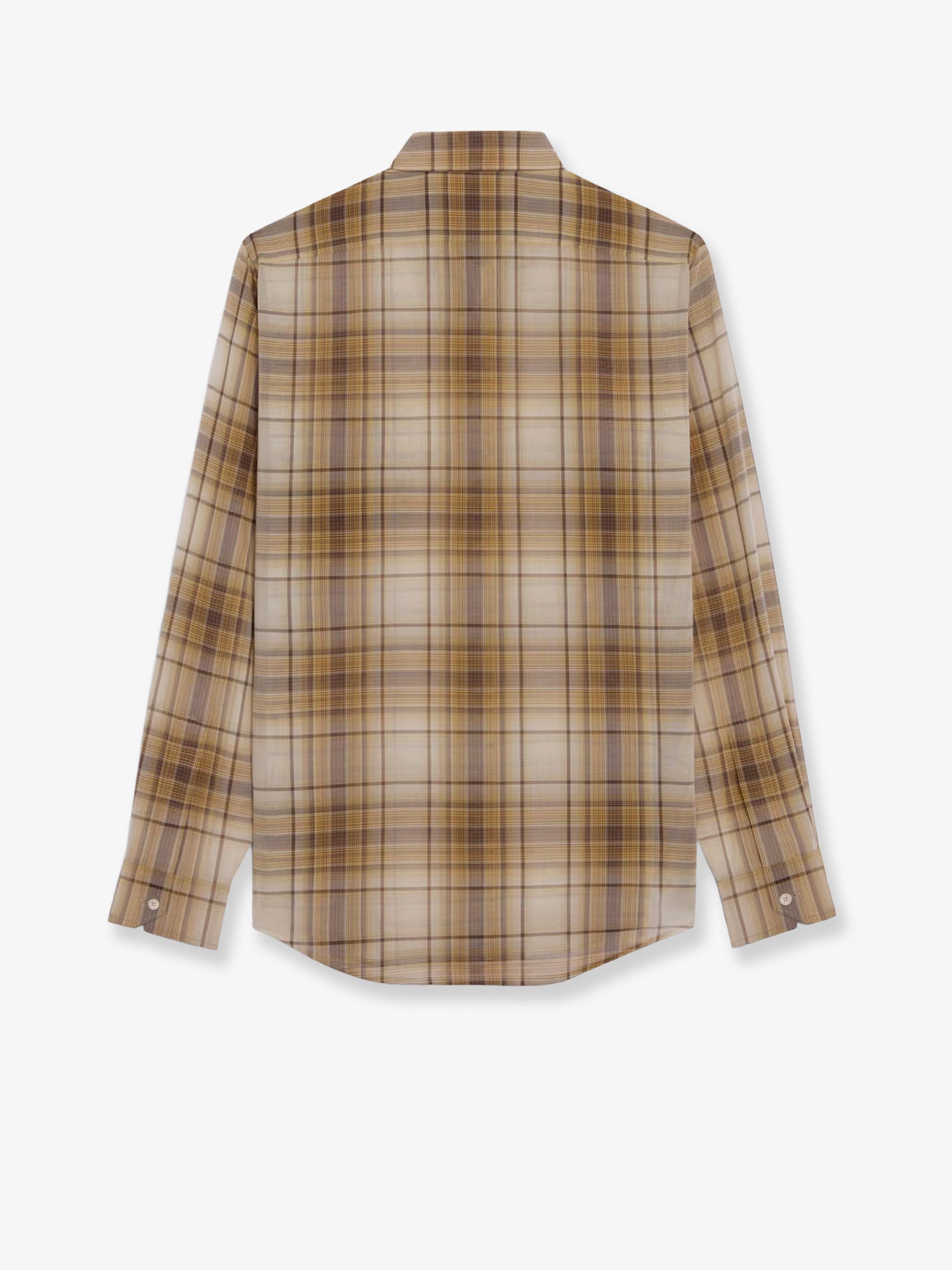 Checked cotton shirt - Image 2
