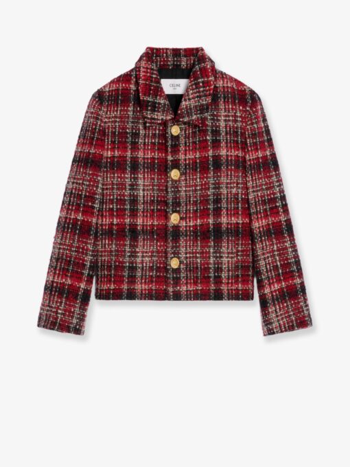 Madras wool, cotton and mohair blazer