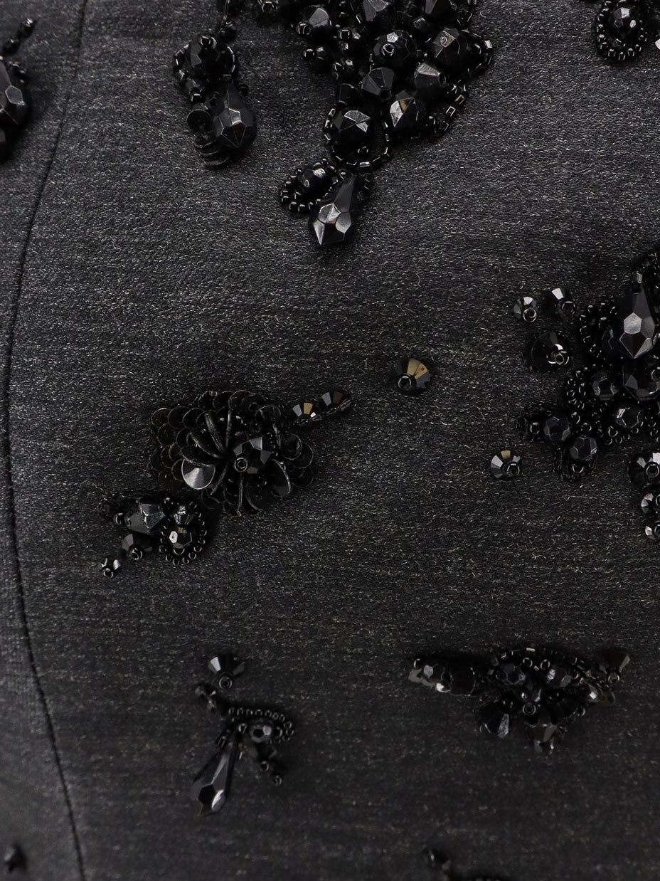 Virgin wool top with sequins - Image 3