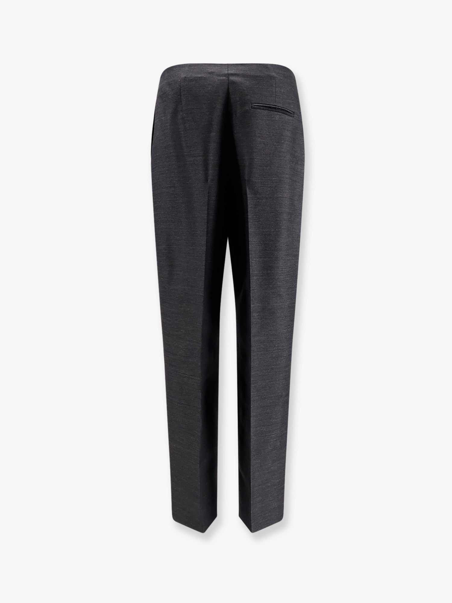 Virgin wool and silk trousers - Image 2