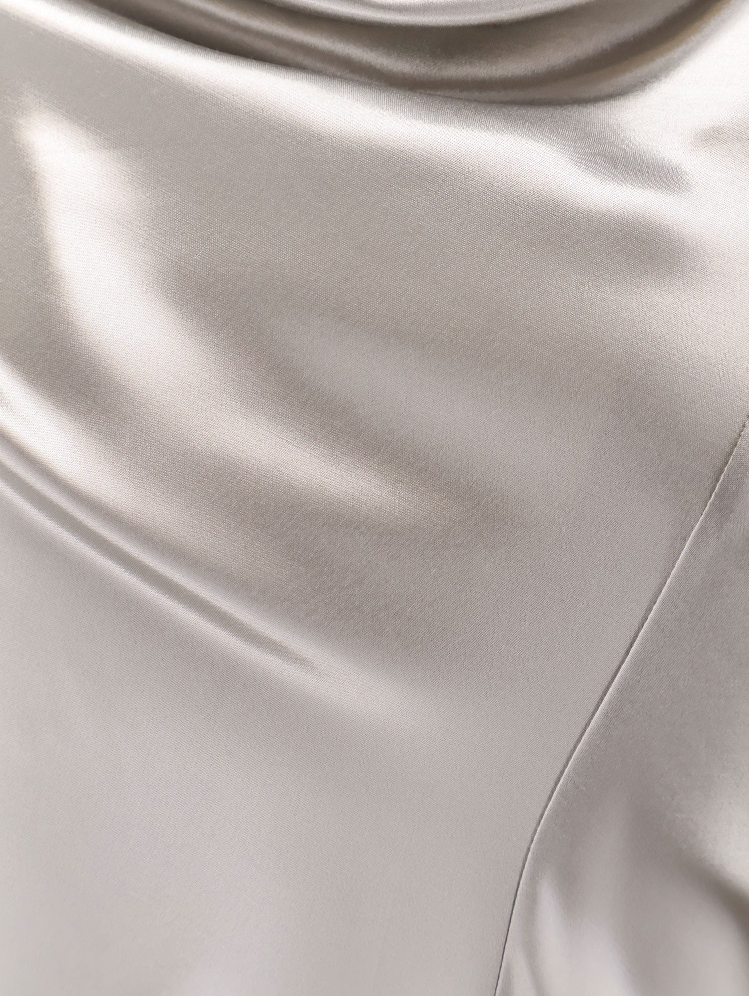 Satin long dress - Image 3
