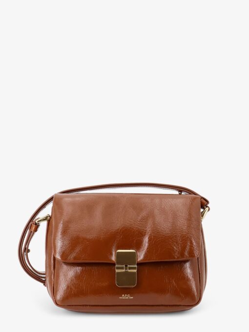 Grace leather shoulder bag