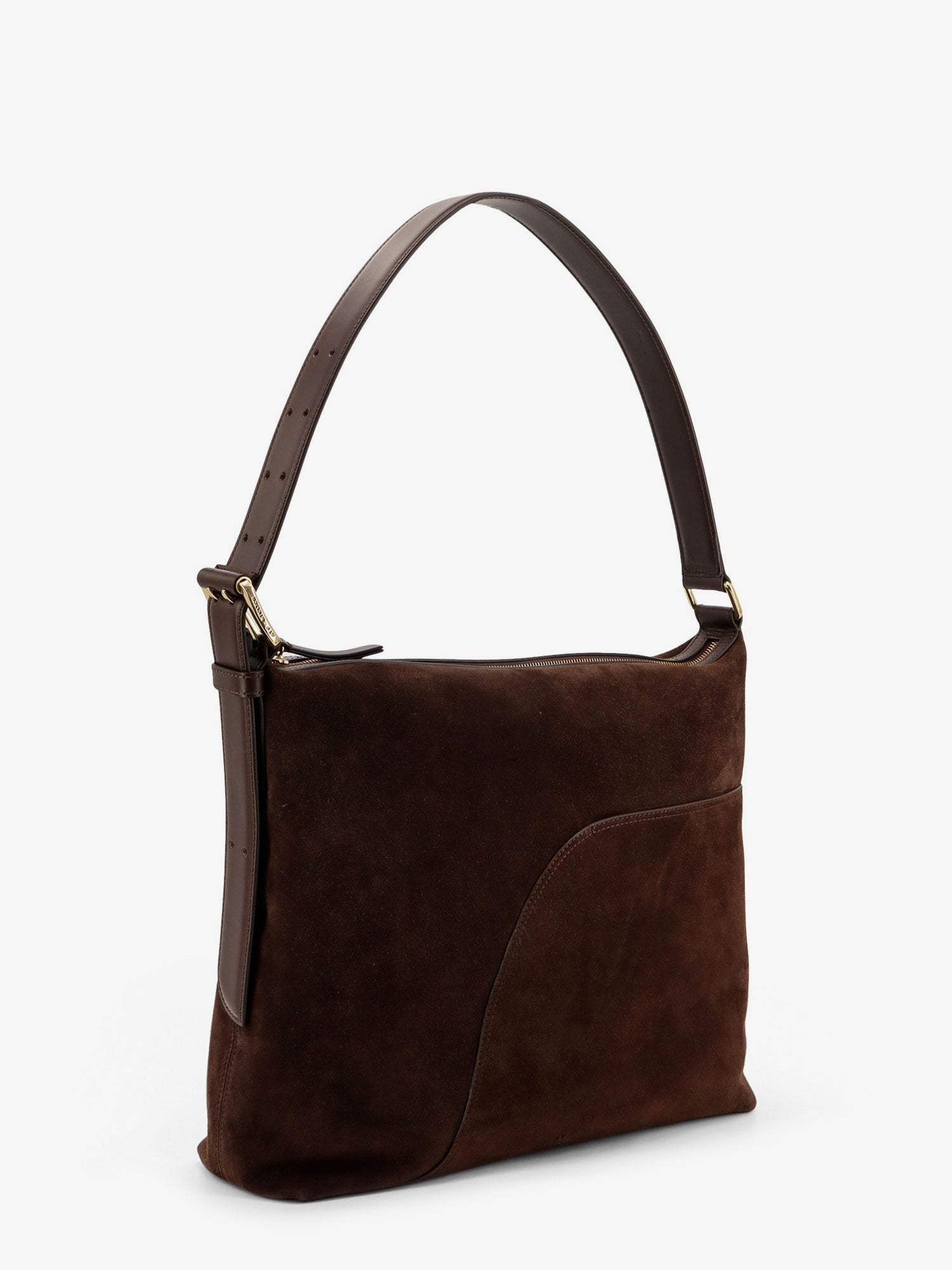 Bassano suede shoulder bag - Image 3