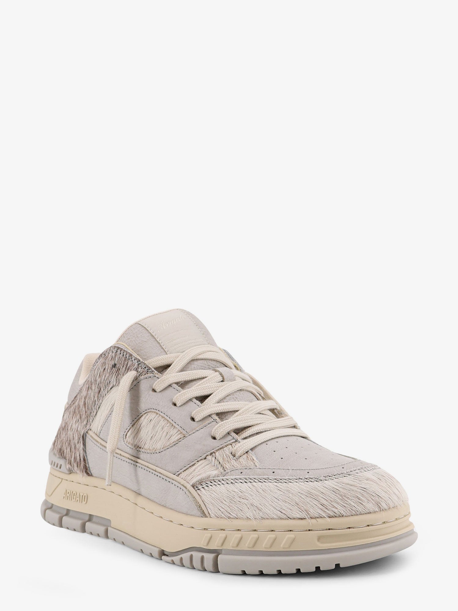 Area Lo ponyskin and suede low-top sneakers - Image 2
