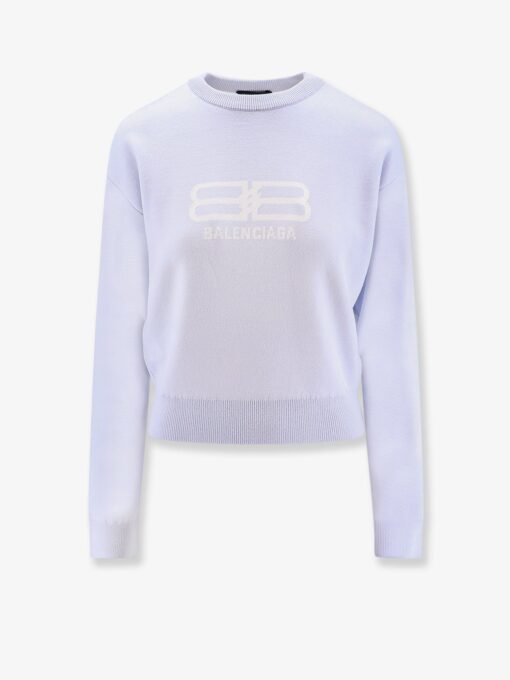 Wool and cotton blend sweater