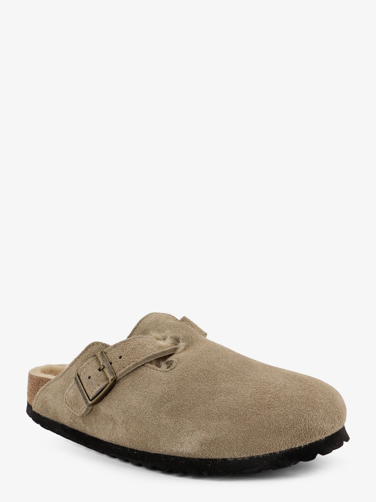 Boston Shearling suede mule - Image 2