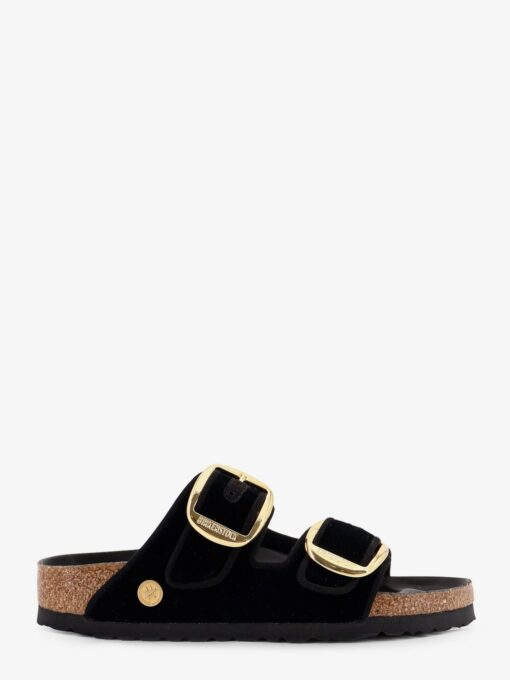 Arizona Big Buckle Piping Rivet Logo sandals