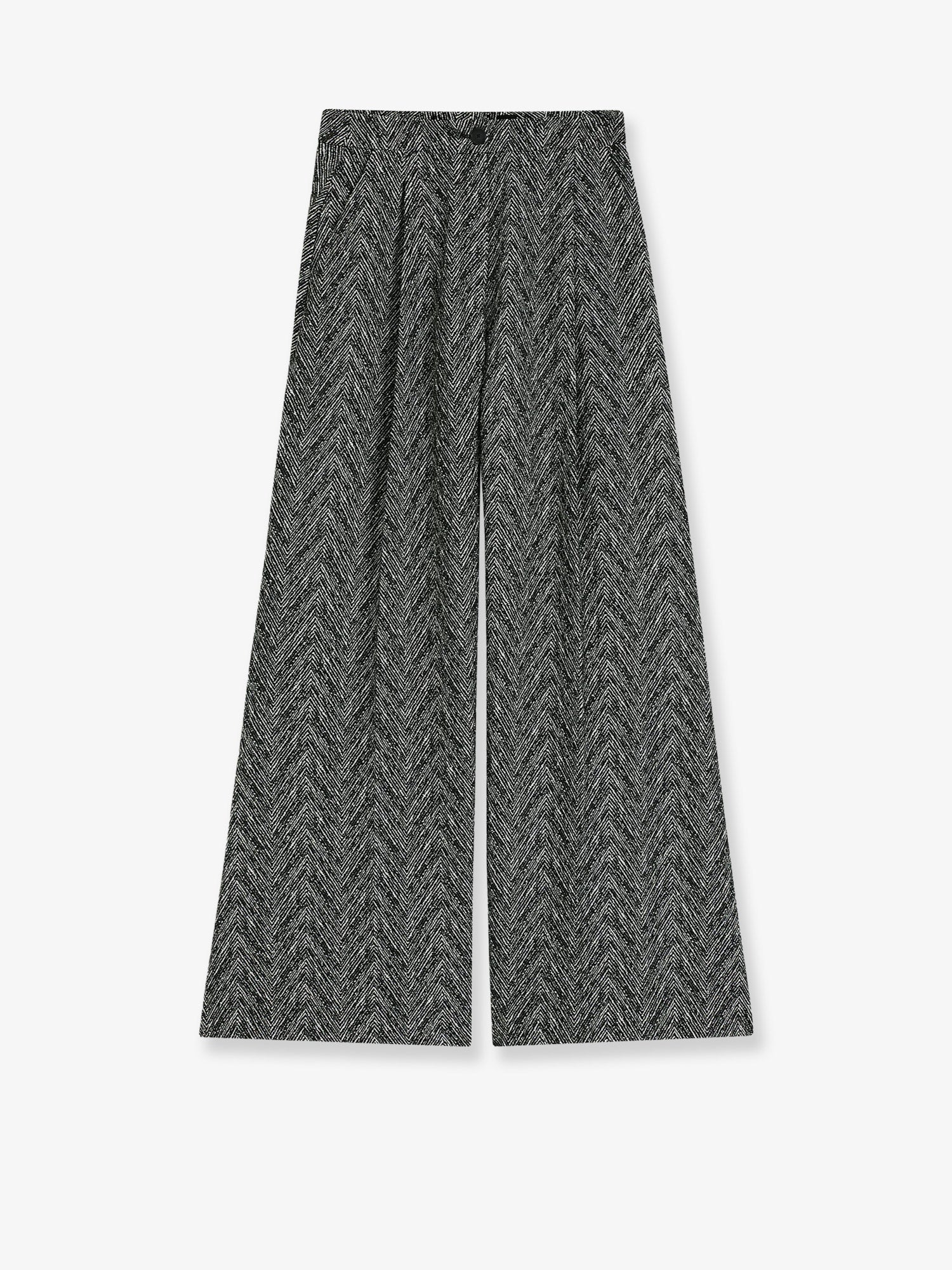 Tetosa2 herringbone fabric trousers