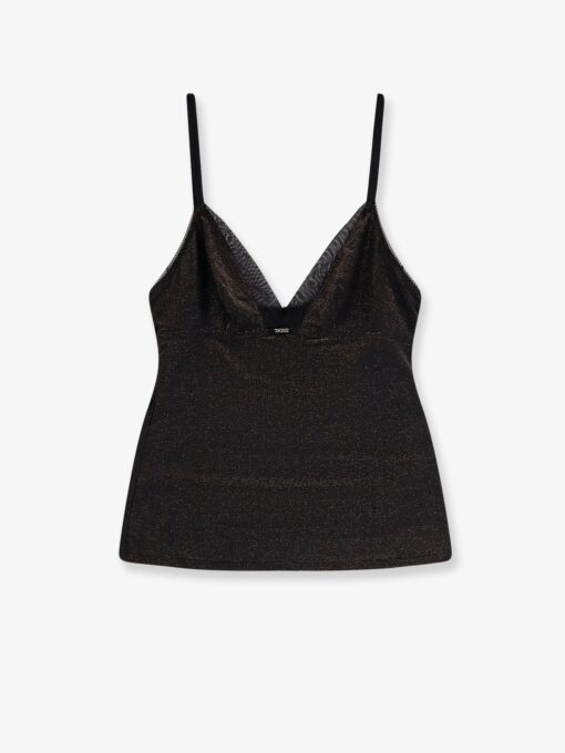 Lurex tank top and slip set