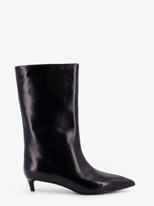 Leather boots