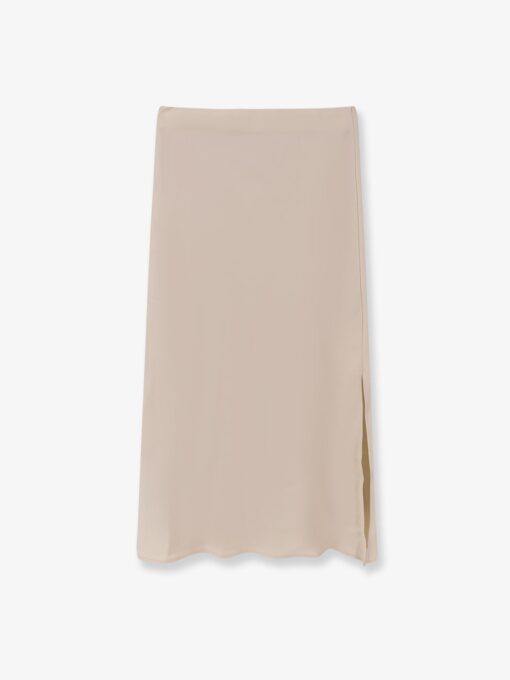 Satin skirt