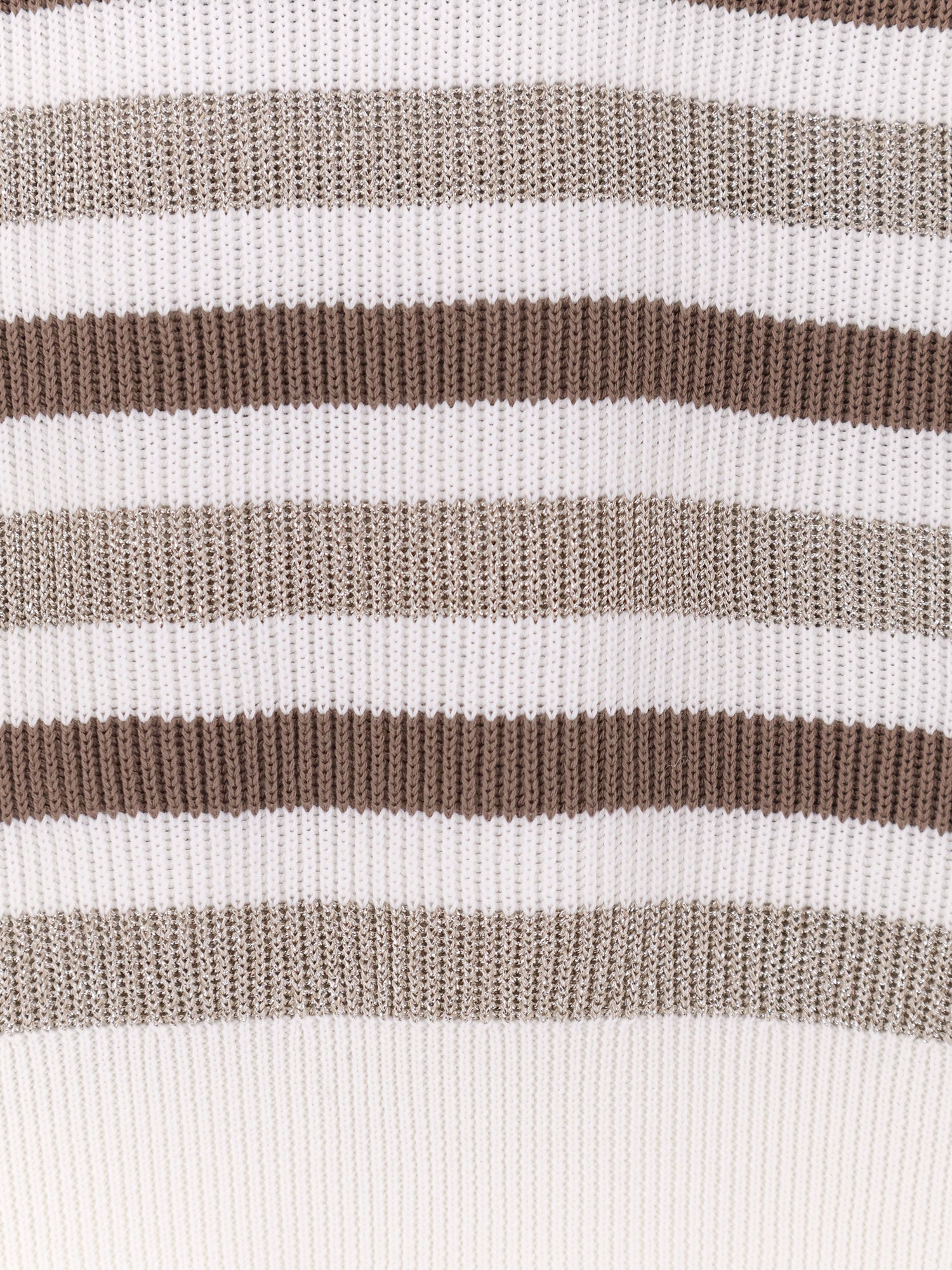 Sparkling stripes cotton sweater - Image 3