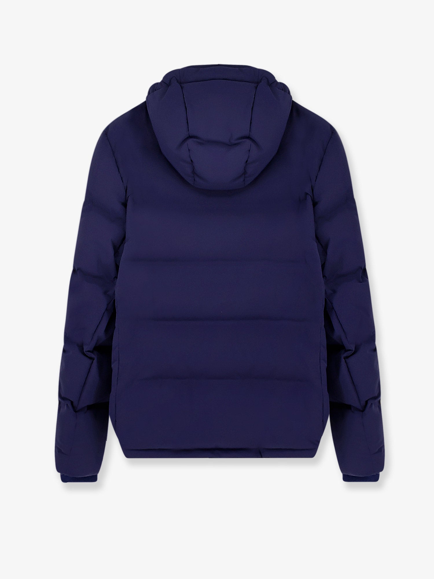 Nylon down jacket with hood - Image 2