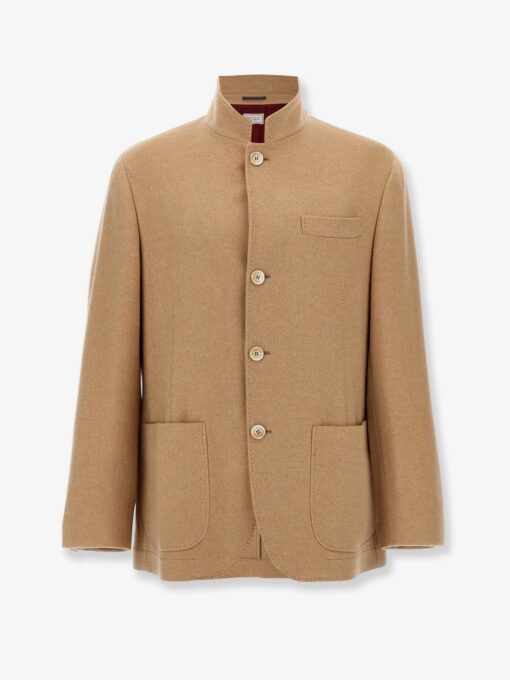 Cashmere and vicuna coat