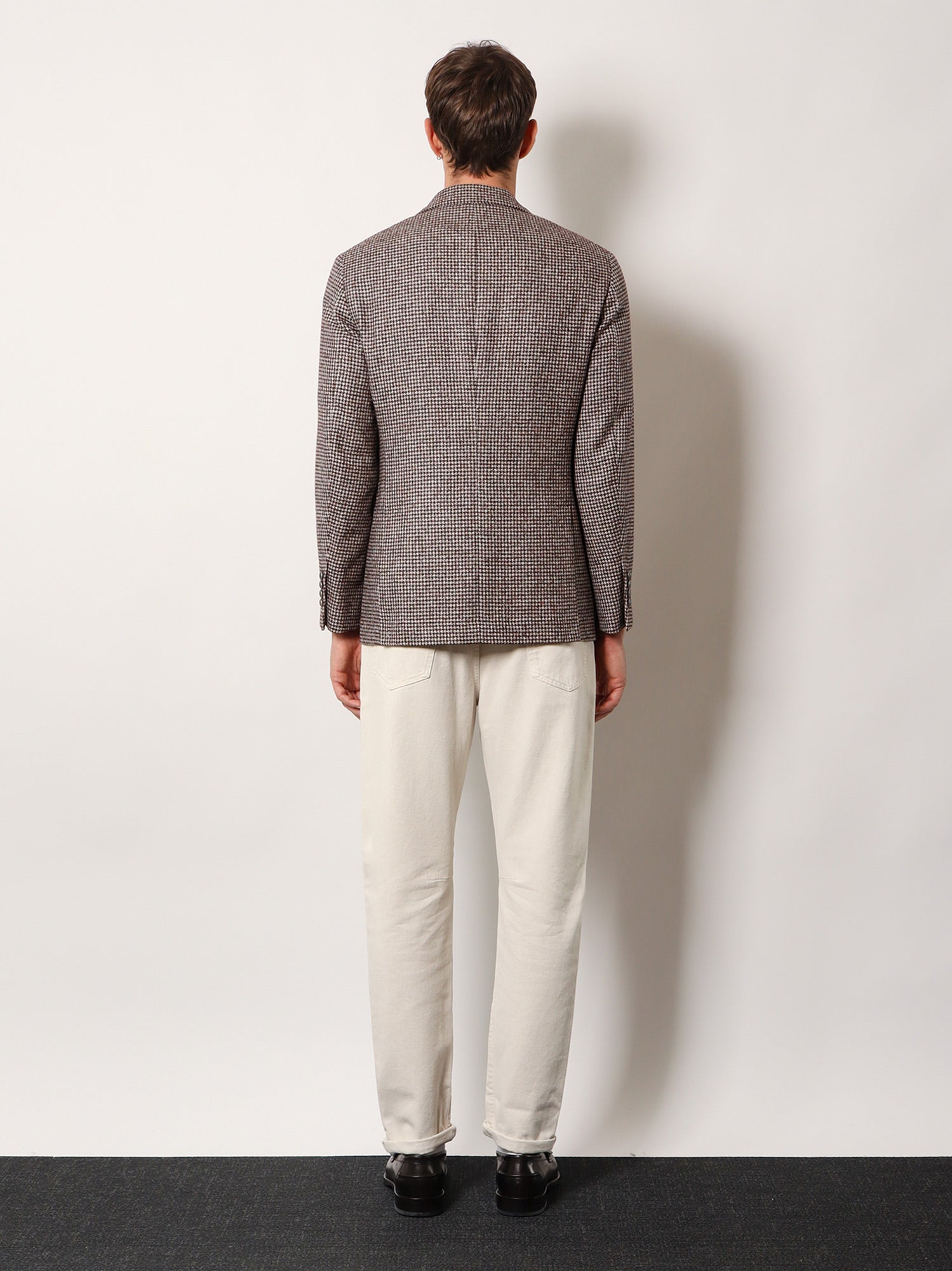 Single-breasted wool and alpaca blazer - Image 3
