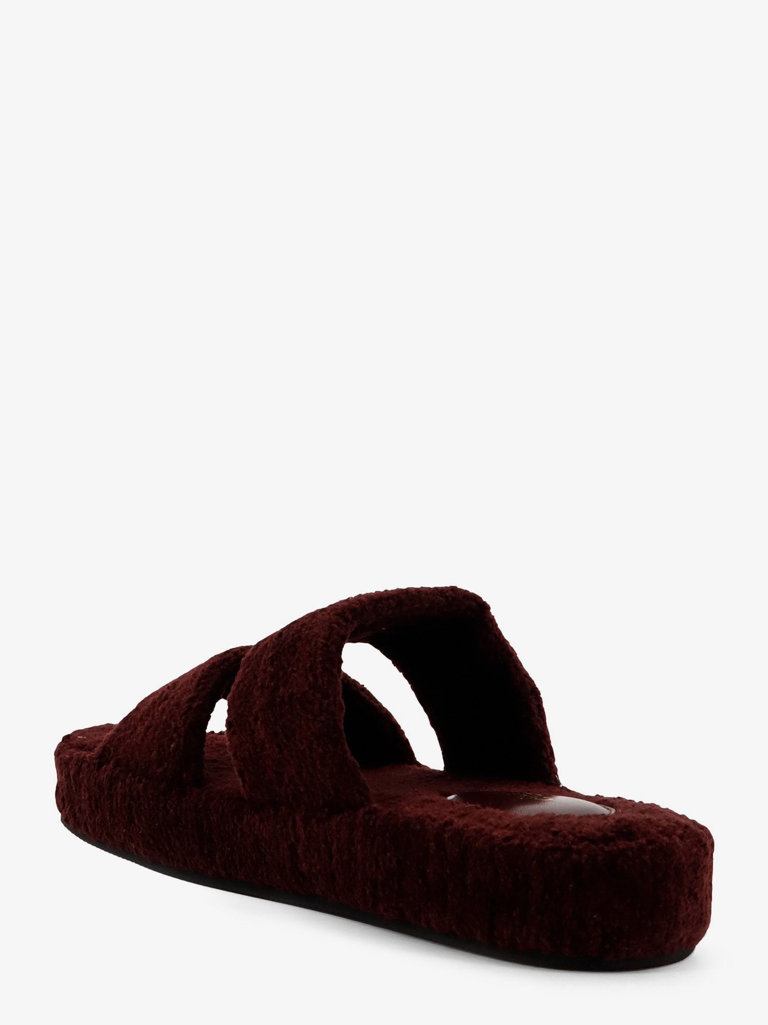 Triomphe Fur shearling Slides - Image 3