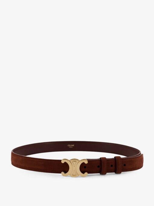 Suede belt