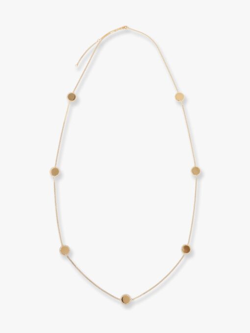 Medaille sautoir metal necklace
