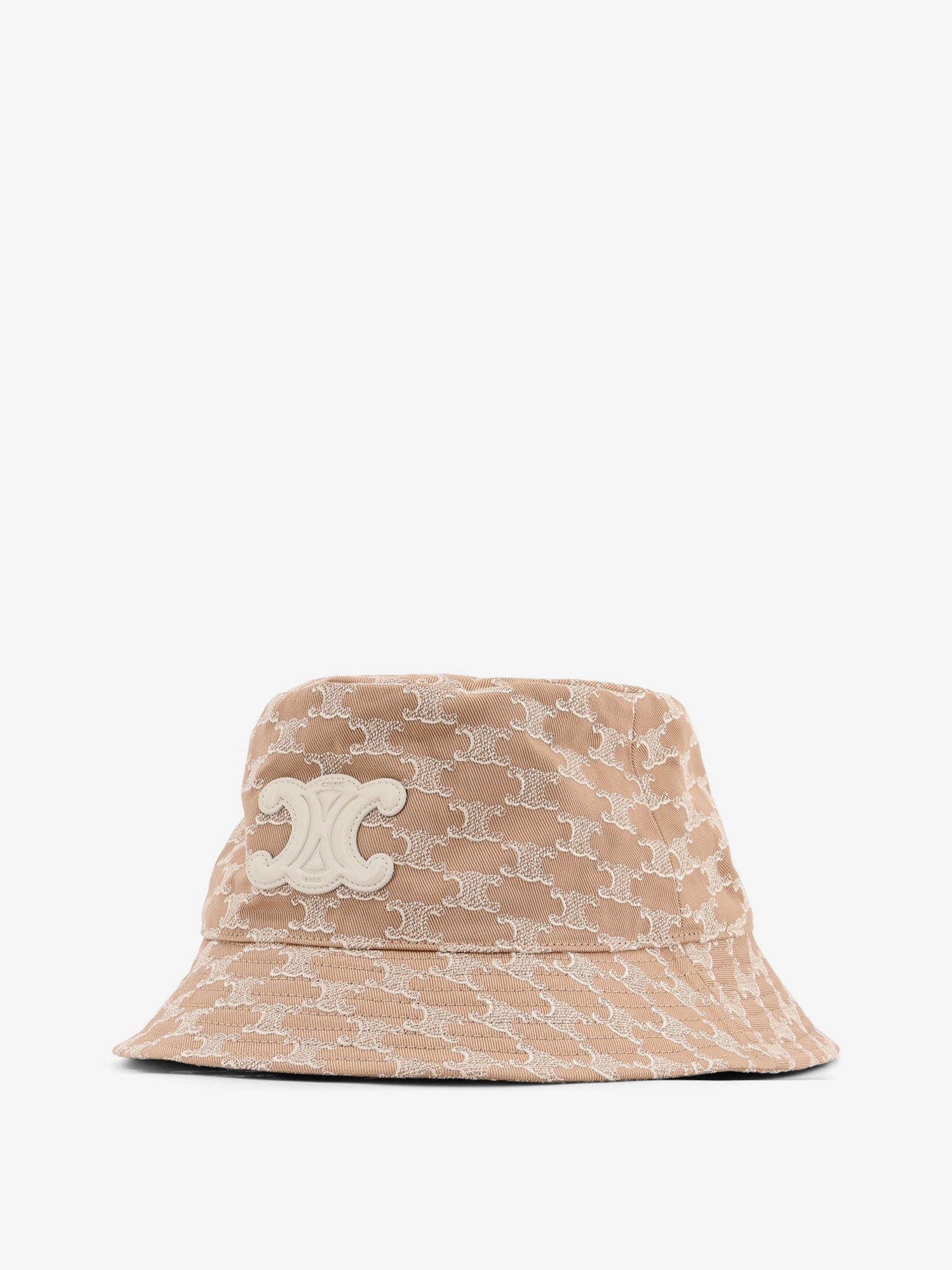 Cotton hat with Triomphe logo all-over - Image 2