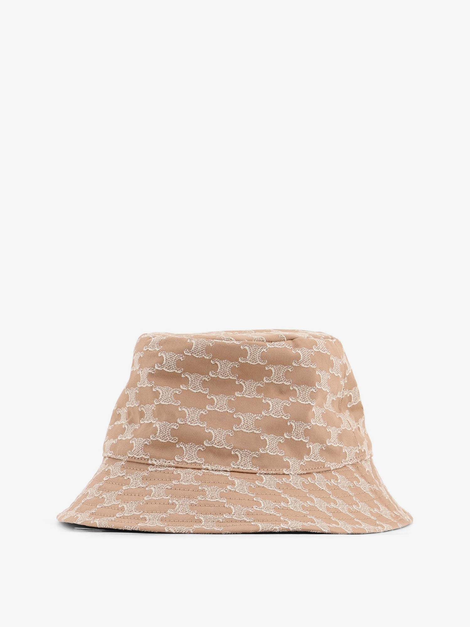 Cotton hat with Triomphe logo all-over - Image 3