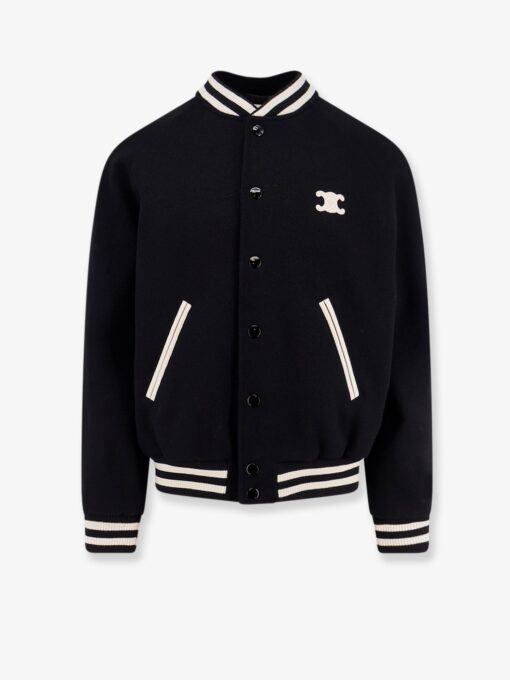 Triomphe Teddy wool bomber