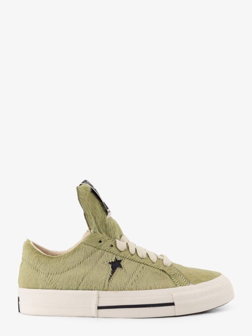 Faux fur sneakers