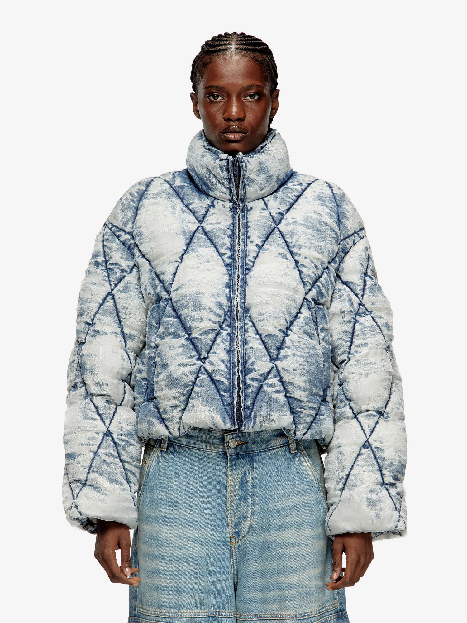 W-Histel denim down jacket - Image 3