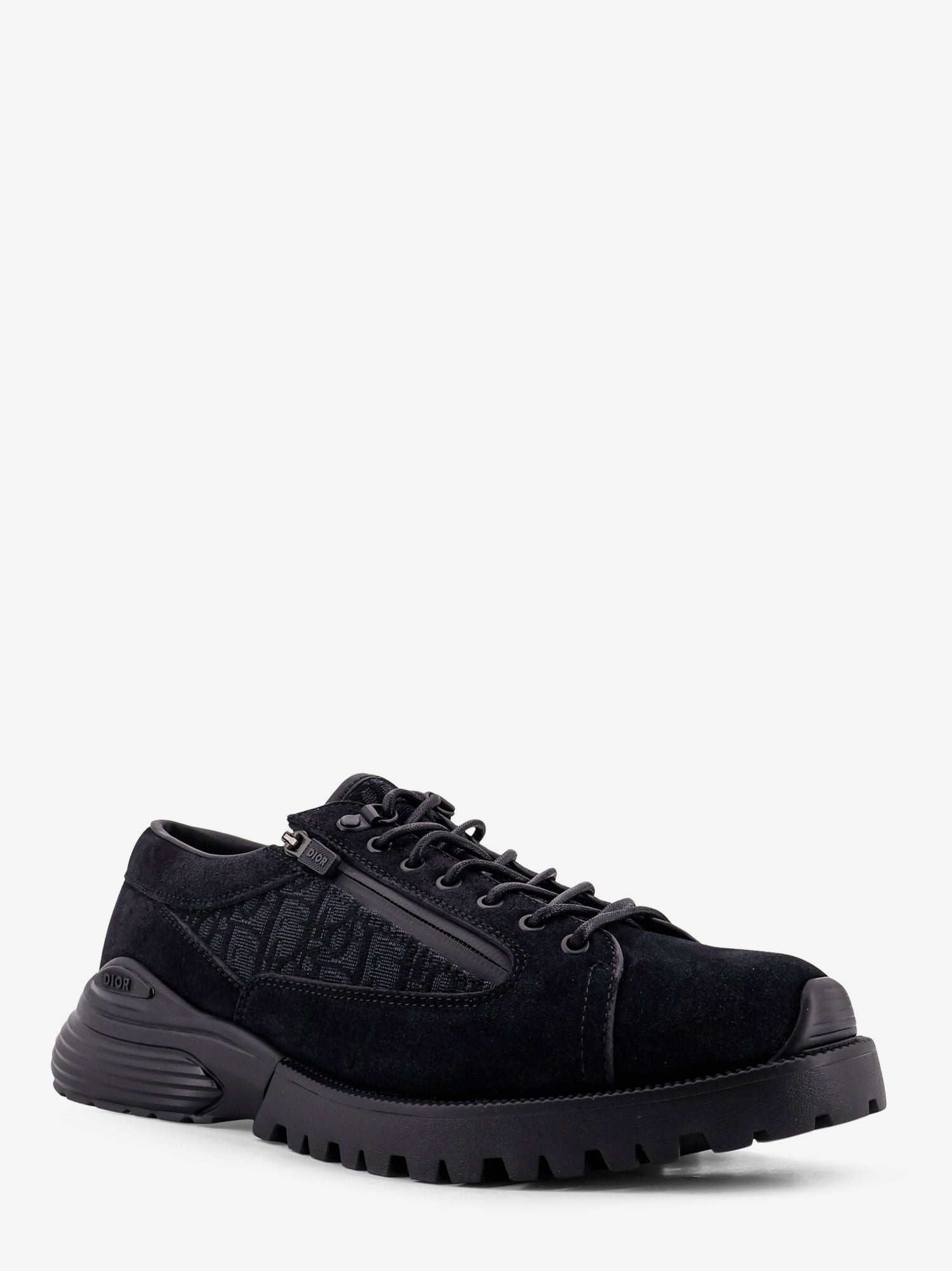 Derby Dior Combat suede and Dior Oblique jacquard fabric lace up shoes - Image 2
