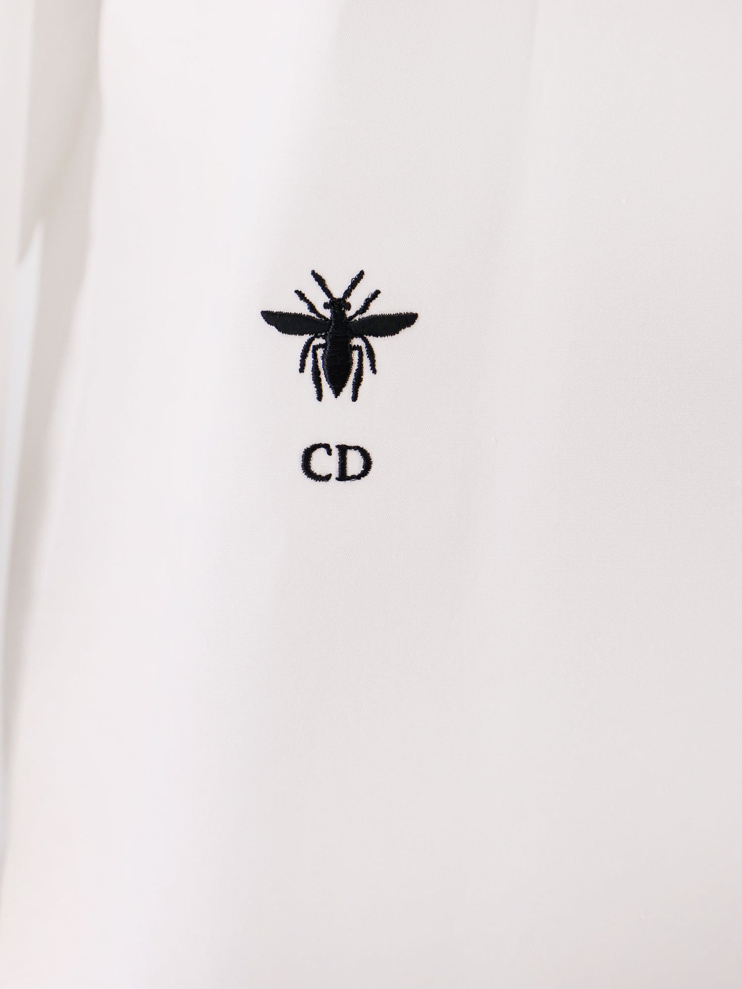 Cotton shirt with embroidery - Image 3